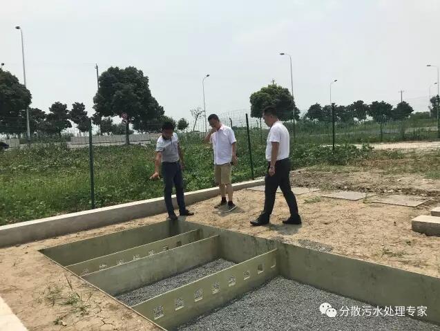 力鼎環保村鎮污水項目施工現場